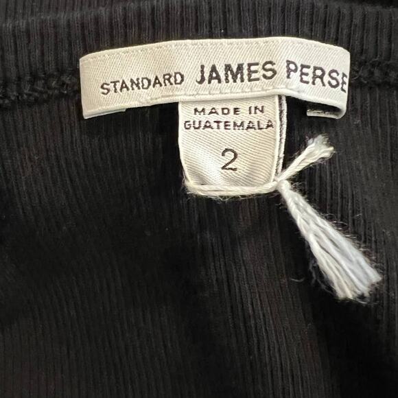 James Perse Long Sleeve Rib Dress Size 2 - Picture 6 of 9